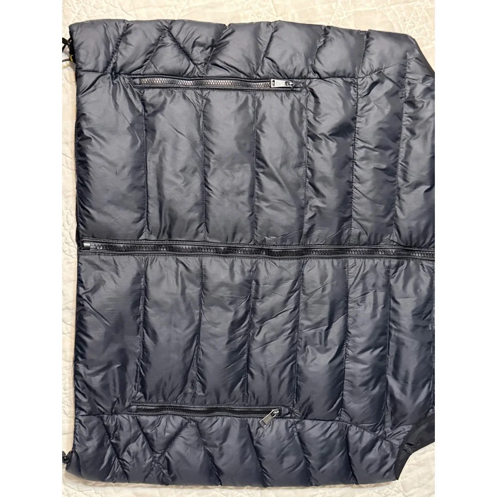 Polo Ralph Lauren Performance Puffer Vest Mens Small black Quilted Full Zip